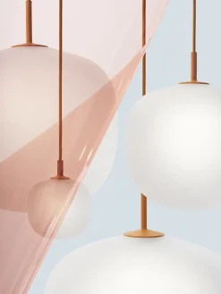 Muuto Rime pendellampa 12 cm, orange