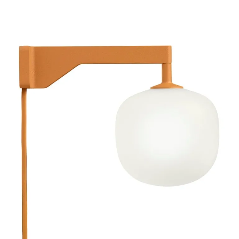 Muuto Rime vägglampa, orange