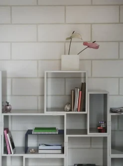 Muuto Stacked hyllmodul, liten, ljusgrå