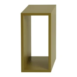Muuto Stacked hyllmodul, liten, brungrön