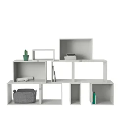 Muuto Stacked hyllmodul, medium, ljusgrå