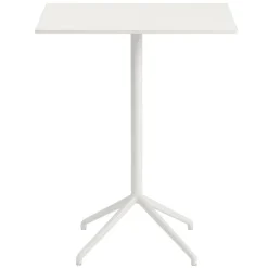 Muuto Still Cafe barbord 75 x 65 cm, h. 95 cm, vit