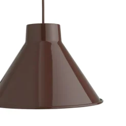 Muuto Top pendellampa, 28 cm, djupröd