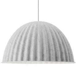 Muuto Under the Bell pendellampa, 82 cm, vit melange