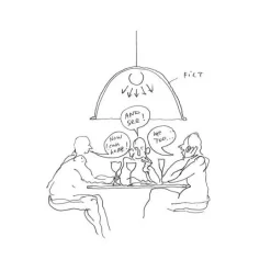 Muuto Under the Bell pendellampa, 82 cm, grå