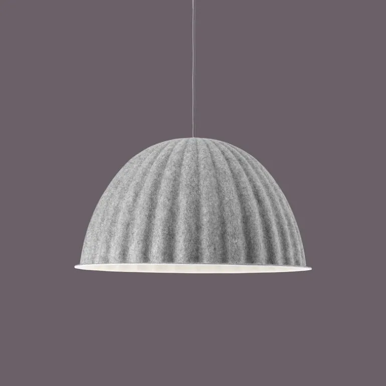 Muuto Under the Bell pendellampa 55 cm, grå