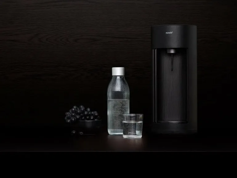 Mysoda Mysoda glasflaska, 1 l, silver