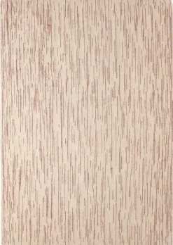 Nanimarquina Doblecara 3 matta, naturvit - röd