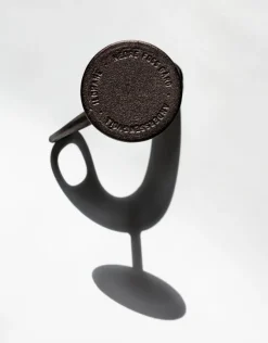 Nedre Foss Ildhane ljushållare, svart