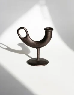 Nedre Foss Ildhane ljushållare, svart