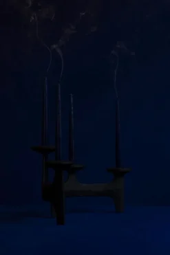 Nedre Foss Nunatak kandelaber, svart