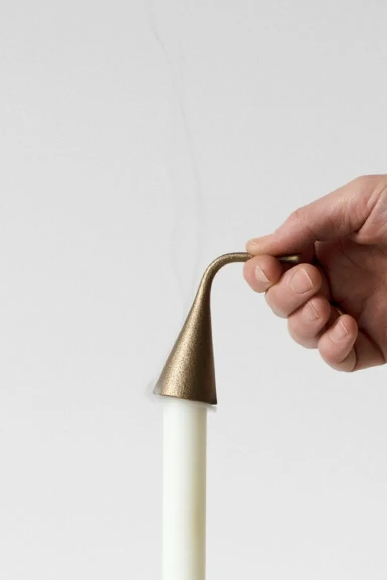 Nedre Foss Sammu ljussläckare, mässing