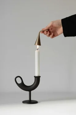 Nedre Foss Sammu ljussläckare, mässing