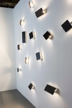 Nemo Lighting Applique à Volet Pivotant vägglampa, blå