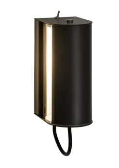 Nemo Lighting Applique Cylindrique Petite vägglampa, grå