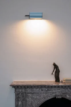 Nemo Lighting Applique Cylindrique Petite vägglampa, ljusblå