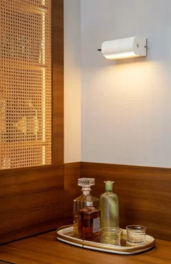 Nemo Lighting Applique Cylindrique Petite vägglampa, vit