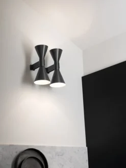 Nemo Lighting Applique de Marseille vägglampa, svart