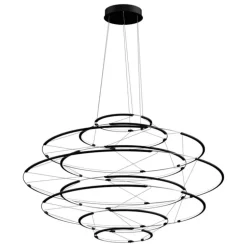 Nemo Lighting Drop 9 pendellampa, 2700 K, svart