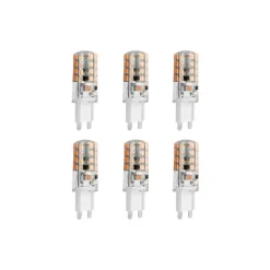 Nemo Lighting G9 LED-kit 2700K, 6-pack, 220V