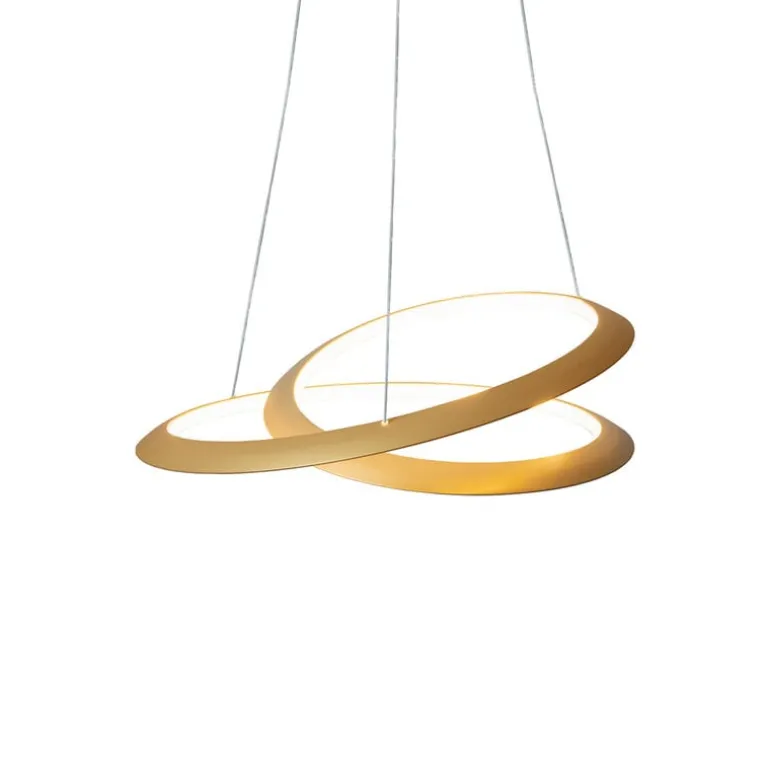 Nemo Lighting Kepler Petite pendellampa, nedåtriktat ljus 2700K, guld