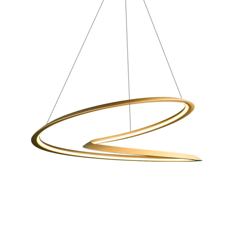 Nemo Lighting Kepler Petite pendellampa, nedåtriktat ljus 2700K, guld