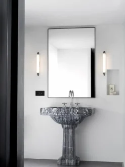 Nemo Lighting La Roche vägglampa, svart