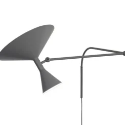 Nemo Lighting Lampe de Marseille vägglampa, grå