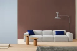 Nemo Lighting Lampe de Marseille vägglampa, grå