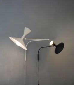 Nemo Lighting Lampe de Marseille vägglampa, vit