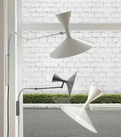 Nemo Lighting Lampe de Marseille Mini vägglampa, svart