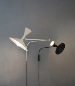 Nemo Lighting Lampe de Marseille vägglampa, svart