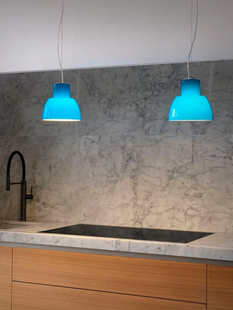 Nemo Lighting Lorosae pendellampa, havsblå