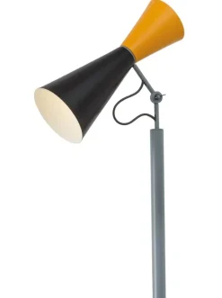 Nemo Lighting Parliament golvlampa, svart - gul