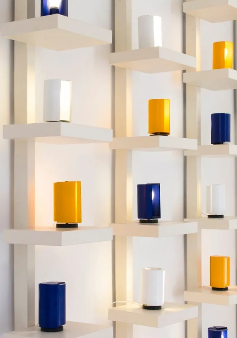 Nemo Lighting Pivotante à Poser bordslampa, vit