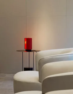 Nemo Lighting Pivotante à Poser bordslampa, karminröd