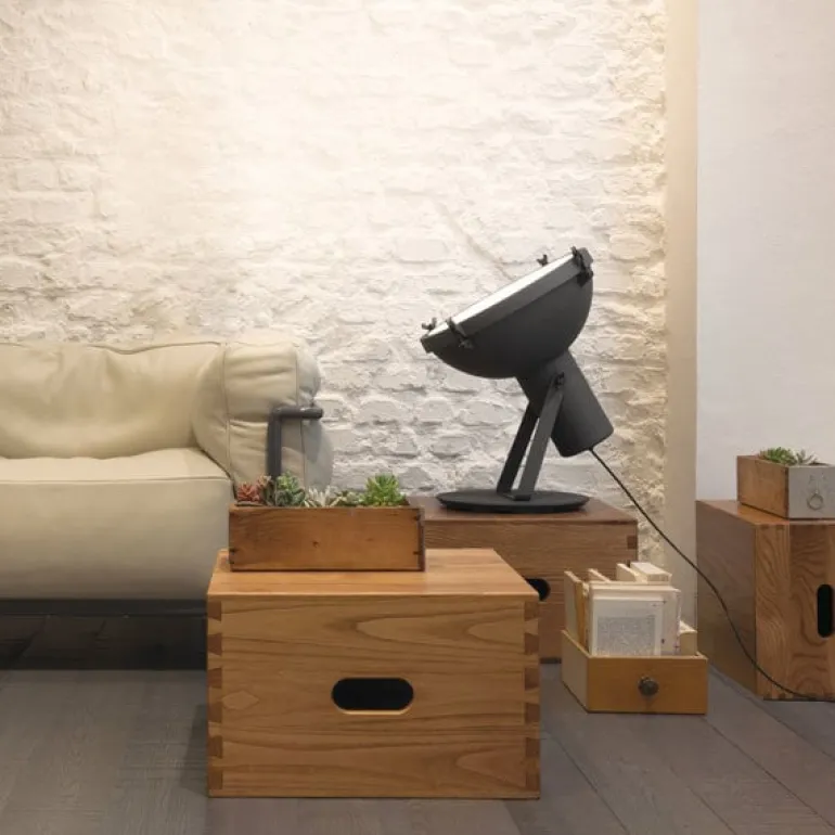 Nemo Lighting Projecteur 365 golvlampa, nattblå