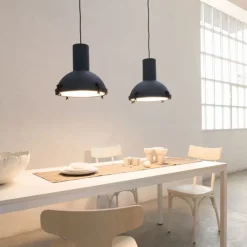 Nemo Lighting Projecteur 365 pendellampa, vit sand