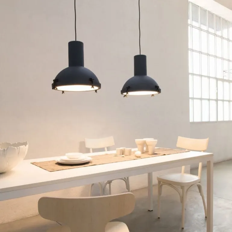 Nemo Lighting Projecteur 365 pendellampa, vit sand