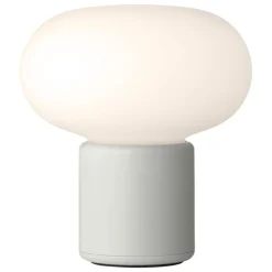 New Works Karl-Johan bärbar bordslampa, ljusgrå