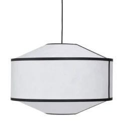 New Works Kite pendellampa, 65 cm, vit - svart