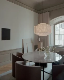 New Works Kite pendellampa, 65 cm, vit