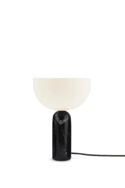 New Works Kizu bordslampa, liten, svart marmor