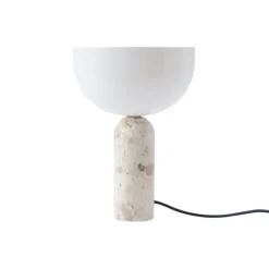 New Works Kizu bordslampa, liten, Kunis Breccia-marmor