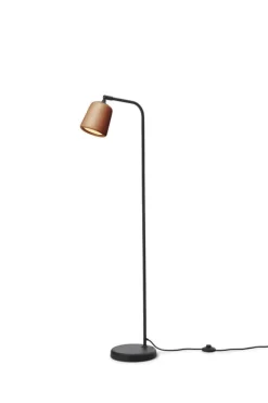 New Works Material golvlampa, terrakotta
