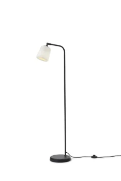 New Works Material golvlampa, opalglas