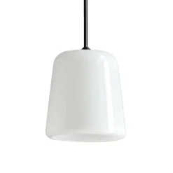 New Works Material pendellampa, opalglas