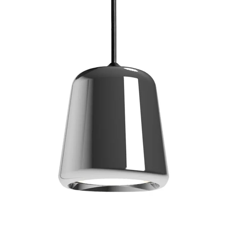 New Works Material pendellampa, rostfritt stål