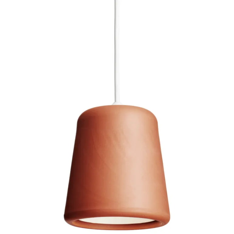 New Works Material pendellampa, terrakotta