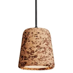 New Works Material pendellampa, blandad kork